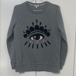 Kenzo Seeing Eye Embroidered Crewneck